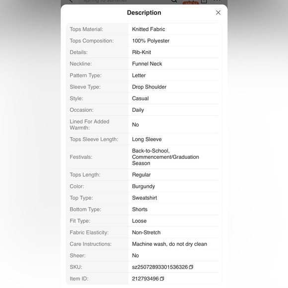 Printed Crew Nexk - Picture 5 of 5